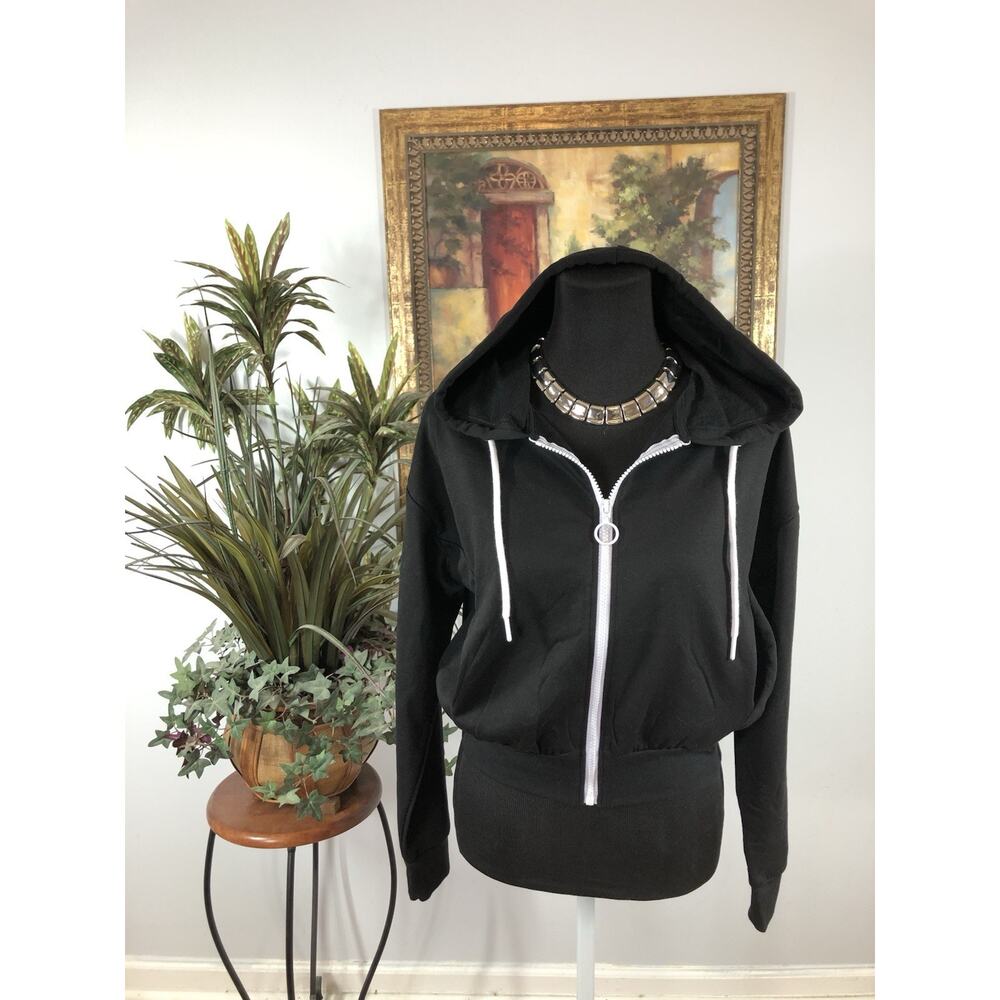 Active Us Women Size Small Black Sweater Long Sleeve